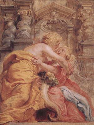 Peter Paul Rubens Peace and Plenty Embracing (mk01)